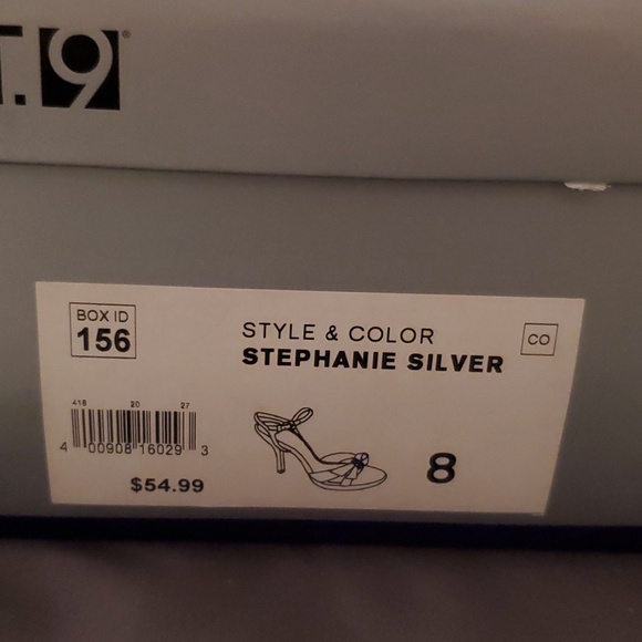 APT 9 Silver Stephanie Heels size 8 - Picture 10 of 10